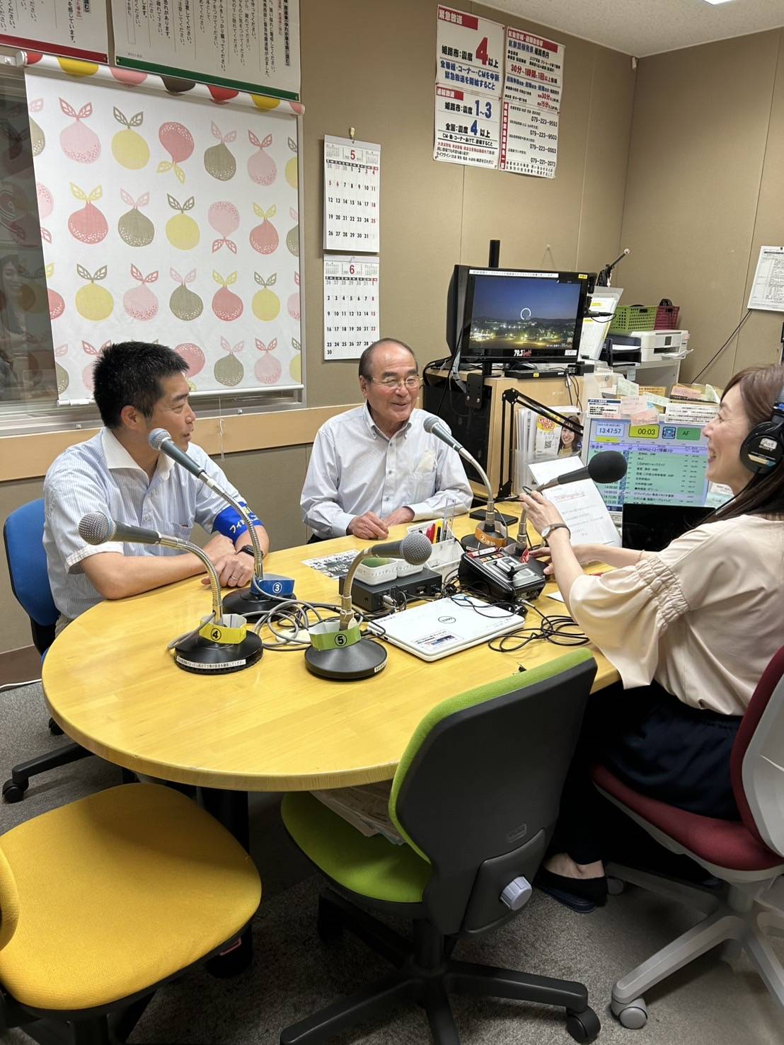 「ラドンの奇跡」についての番組収録の様子2