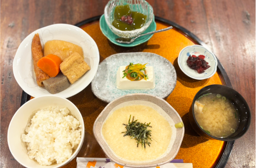 麦ごはん・とろろ定食